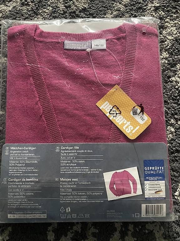 Jacken & Mäntel: Mädchen- Cardigan Grösse 146/152 / Neu – Gebraucht aus Trübbach von alf_5fpf 2