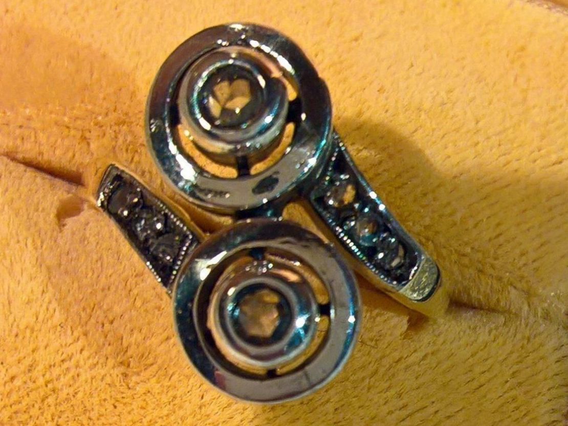 Anelli: antiker Diamantring Verlobungsring – Usato da Ebnat-Kappel venduto da carastellabella 1