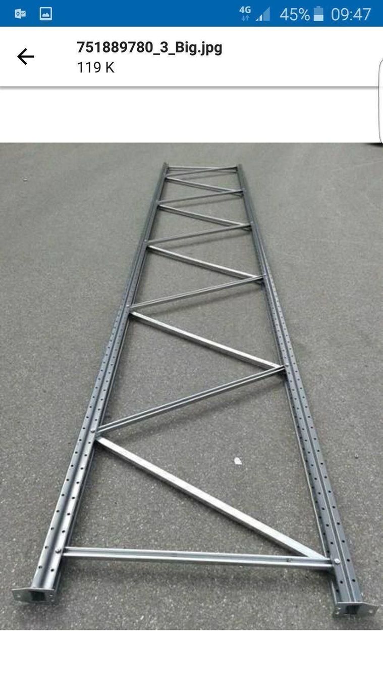 Scaffali: Palettenregal Palettengestell Dexion – Usato da Niederuzwil venduto da beti077 5