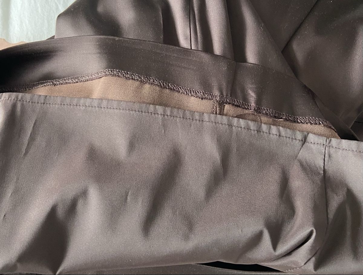 Vestiti: InWear - einteiliges satin-glänzendes Kleid – Nuovo (secondo la descrizione) da Zürich venduto da Sunset69 6