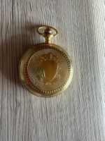 Montre de poche en quartz Von Hattenberg au fini doré