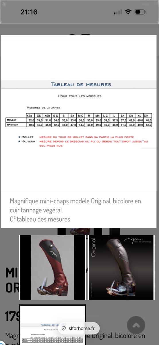 Stinchiere & Fasciature: Chaps D’yon – Usato da Lavigny venduto da Lea_9rxv 5