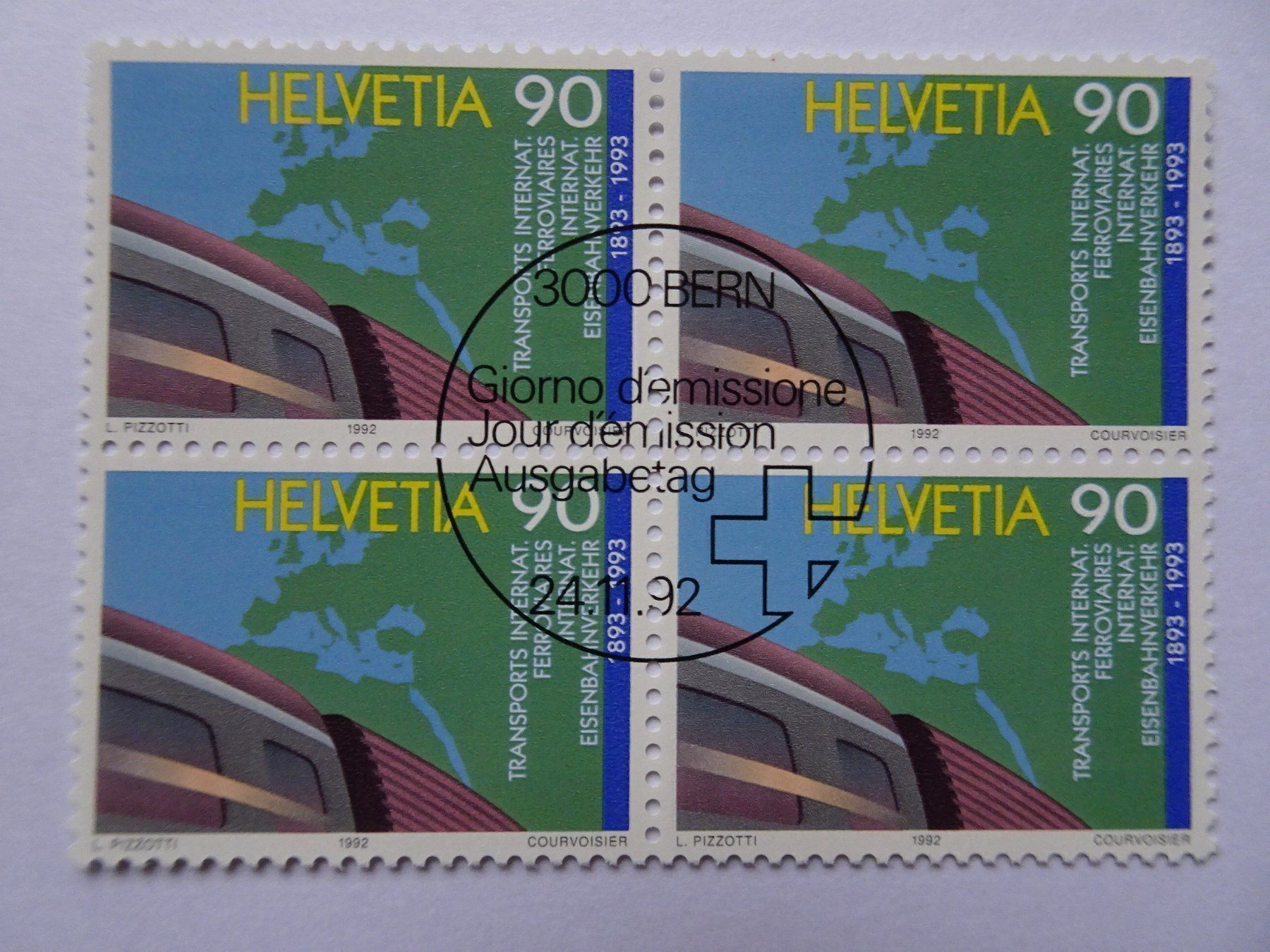 Tous les timbres: 1992 – Neuf (Voir description) à Aadorf par Chnorli-Furz
