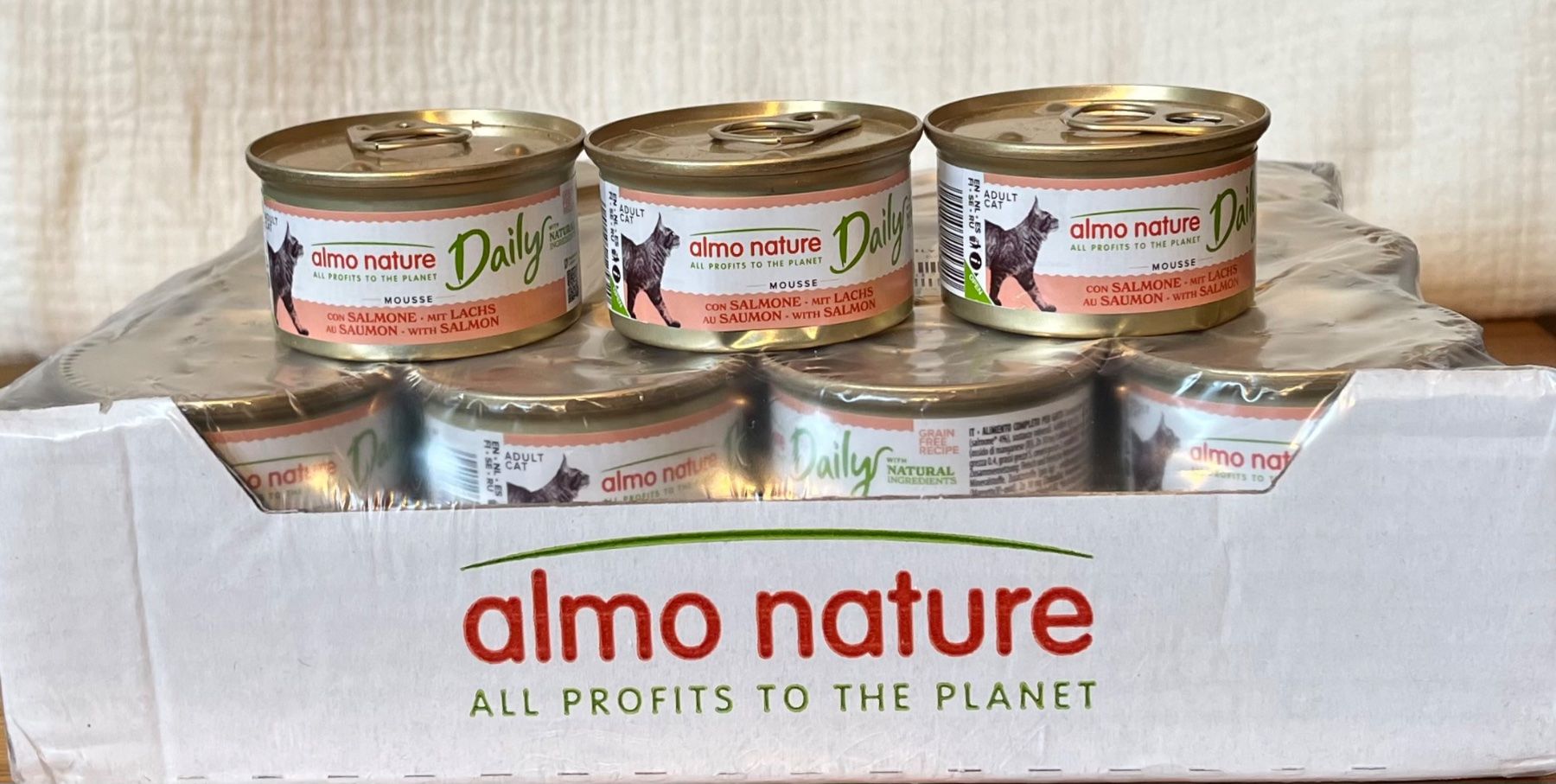 Mangimi: Katzen-Nassfutter 79 Portionen (5.9 kg netto) – Nuovo (secondo la descrizione) da Köniz venduto da Schneiter01 4