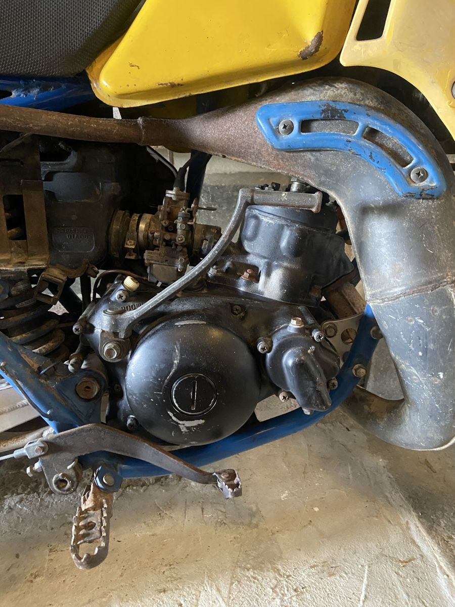 Suzuki Enduro: Suzuki 125 Motocross Enduro – Difettoso da Grenchen venduto da Motorini 1
