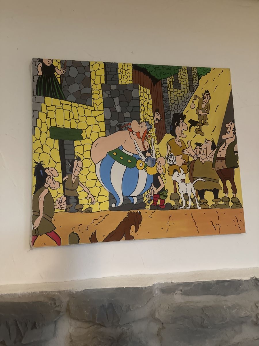 Dipinti: Asterix & Obelix Kinderzimmer Bild garantiert Einzelstück – Usato da Frauenfeld venduto da aluma14