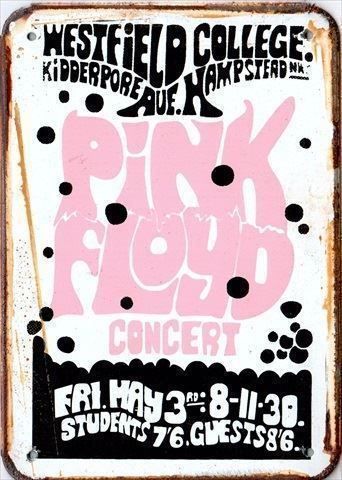 Schilder: Rusty Blechschild-PINK FLOYD- WESTFIELD – Neu und originalverpackt aus Rupperswil von big-one-sale