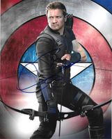 JEREMY RENNER *THE AVENGERS* handsigniert (20x25 cm) mit COA