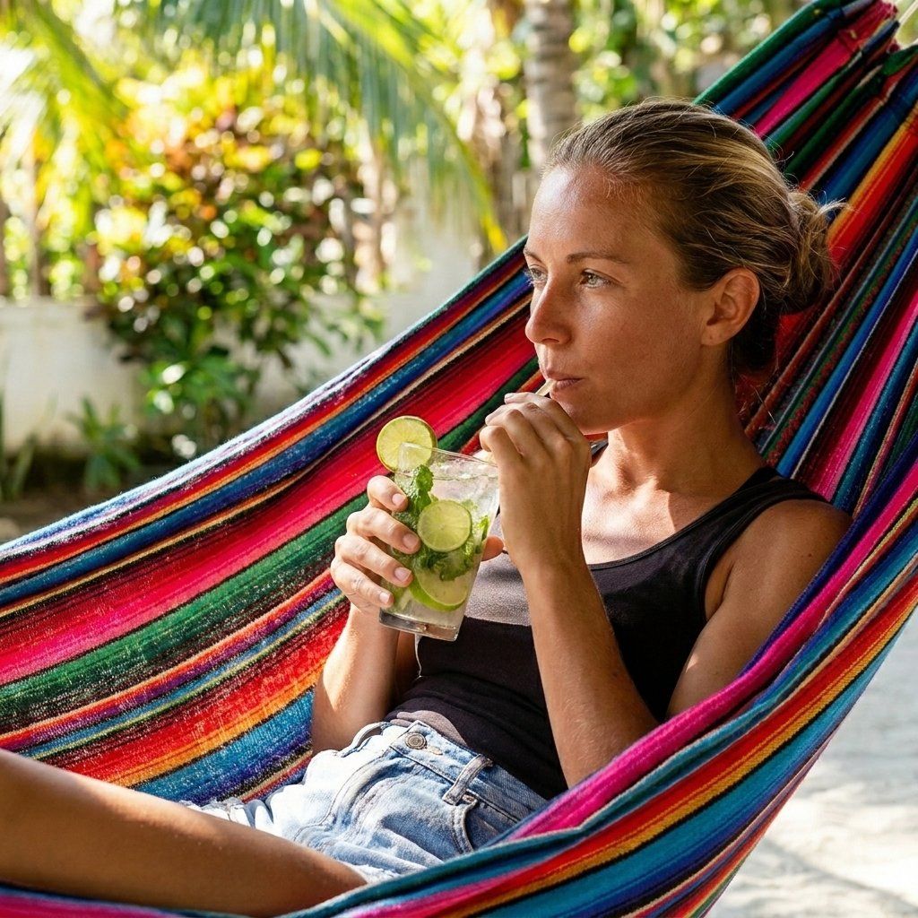 Amache: Mayan Hammock - Authentic Quality - Wool & Cotton – Nuovo e nell'imballaggio originale da Dübendorf venduto da Mayan-Dreams 8