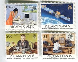 Briefmarken "Radio". Pitcairninseln.