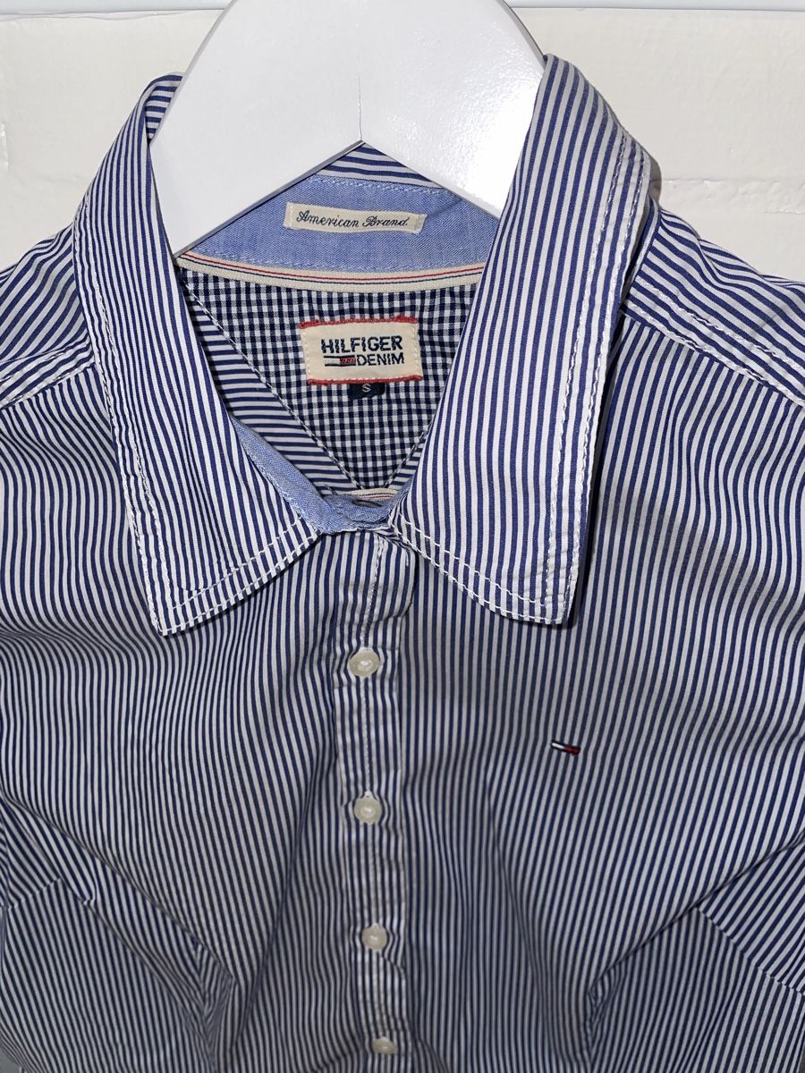 Tommy Hilfiger Blusen: Tommy Hilfiger Damen Hemd gestreift Gr. S – Neu (gemäss Beschreibung) aus Zug von alex___4 2