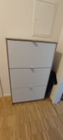 Wooden shoe cabinet, 3 drawers (used, good))