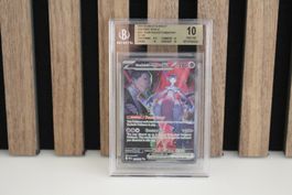 Team Rocket's Mewtwo ex Destined Rivals SIR #231 BGS 10 Pri