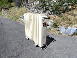 Radiateur bain d'huile Bauknecht ER 2001 2000W fonctionne