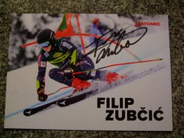 FILIP ZUBCIC (CRO) SKISTAR  HANDSIGNIERT AK !