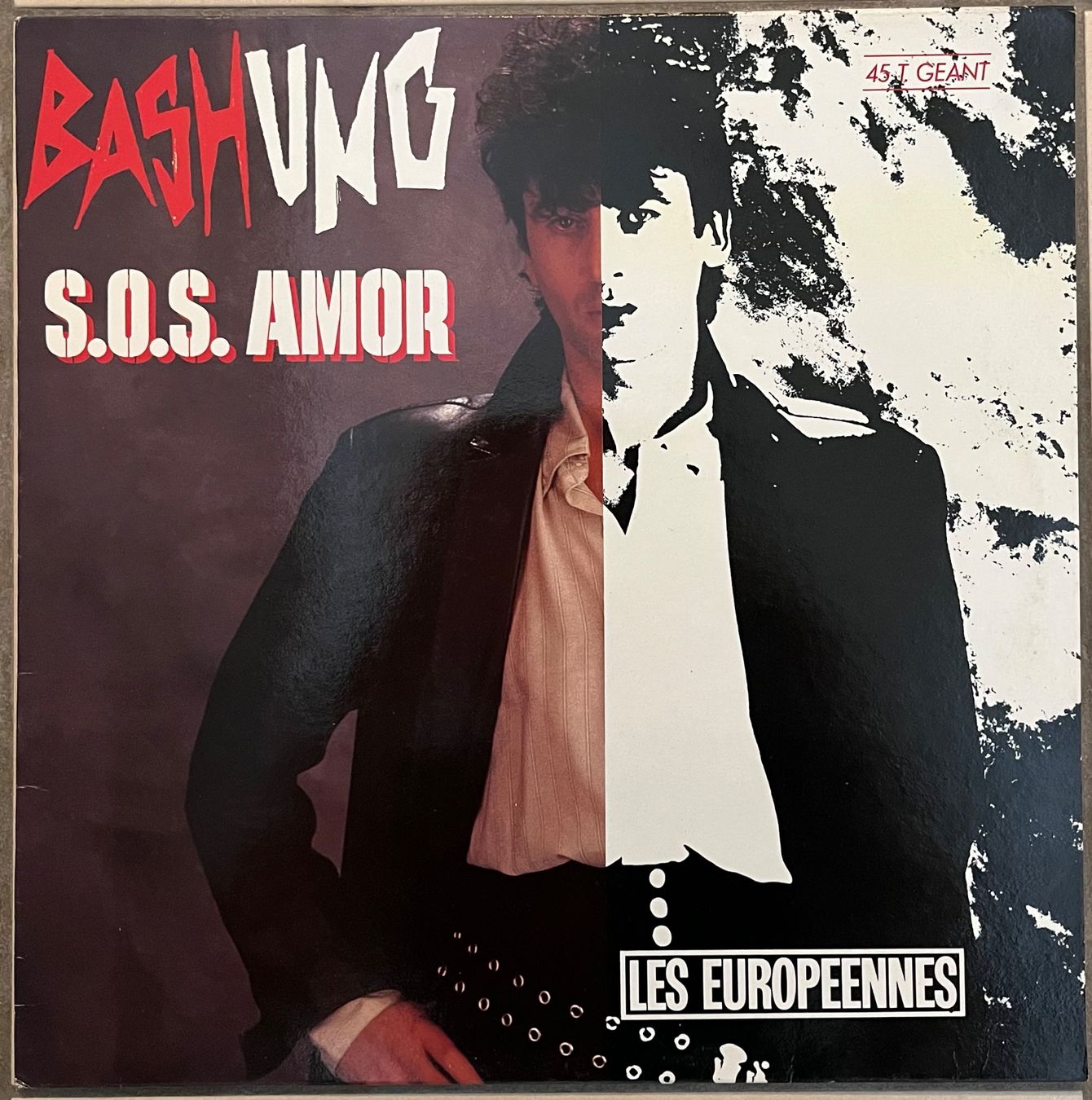 Schallplatten: BASHUNG - S.O.S. AMOR / LES EUROPEENNES - MAXI-SINGLE – Gebraucht aus Bussigny von vinyl-pas-cher