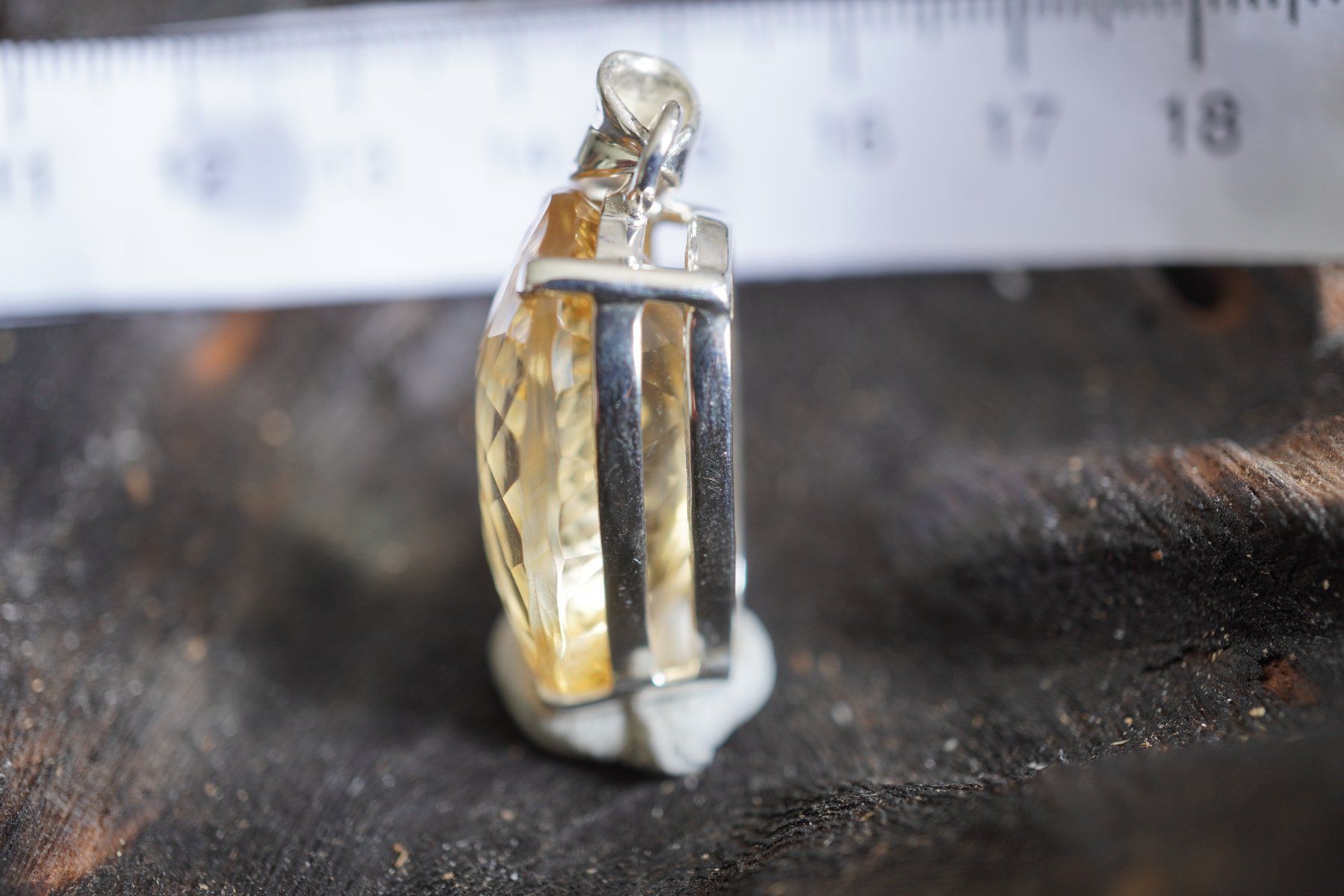 Anhänger: Citrin    Facettiert     925 Silber Anhänger – Neu und originalverpackt aus Balgach von top_silver 5