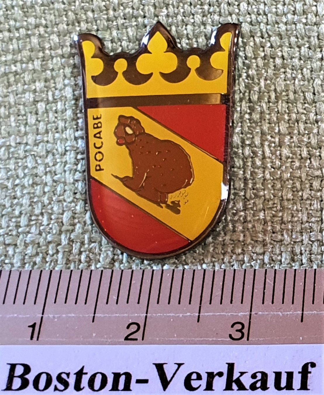 Placchette & Badge: E348 - Pin POCABE Polizei Bern Bär... – Usato da Reinach BL venduto da Boston-Verkauf 1