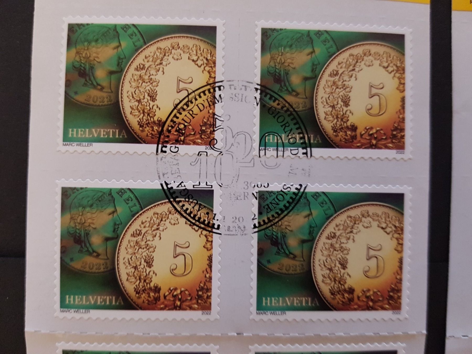 Tutti i francobolli: 5Rp. - 20Rp. Bogen mit 1.Tagsstempel! – Nuovo (secondo la descrizione) da Luzern venduto da Iorek_Byrnison 1