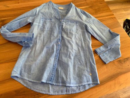 Milano Bluse, hellblau, Gr. 38, Traumstück schönste Farbe NW