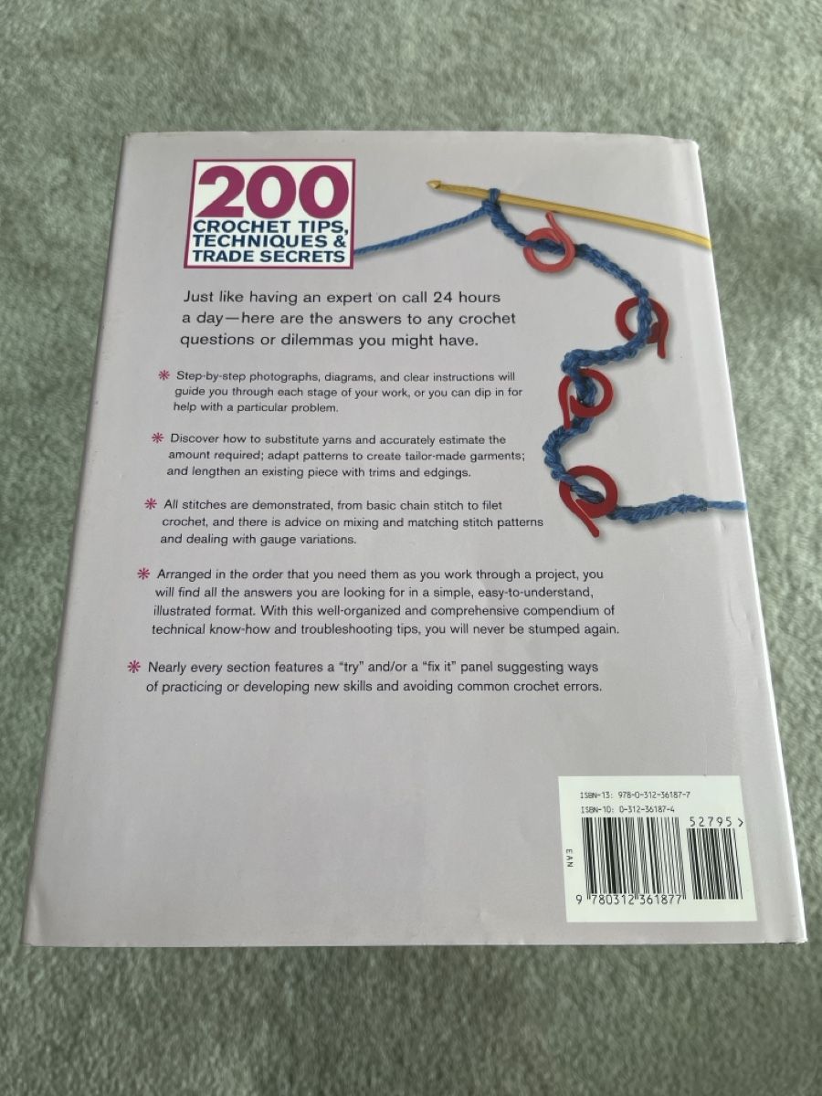 Libri: Buch 200 Crochet Tips Techniques Trade Secrets – Nuovo (secondo la descrizione) da Unterkulm venduto da AnoliOccasion 1