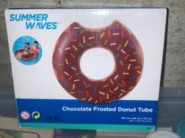 Summer Waves Donut Tube Schoko neuwertig
