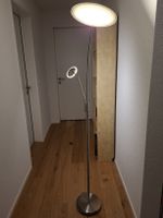 Stehlampe Metall Leseleuchte dimmbar, neuwertig