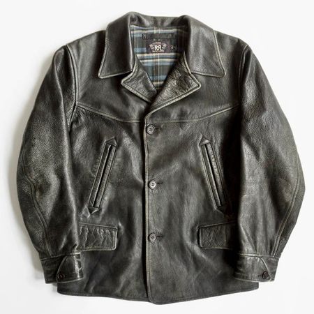 RRL Ralph Lauren Lederjacke
