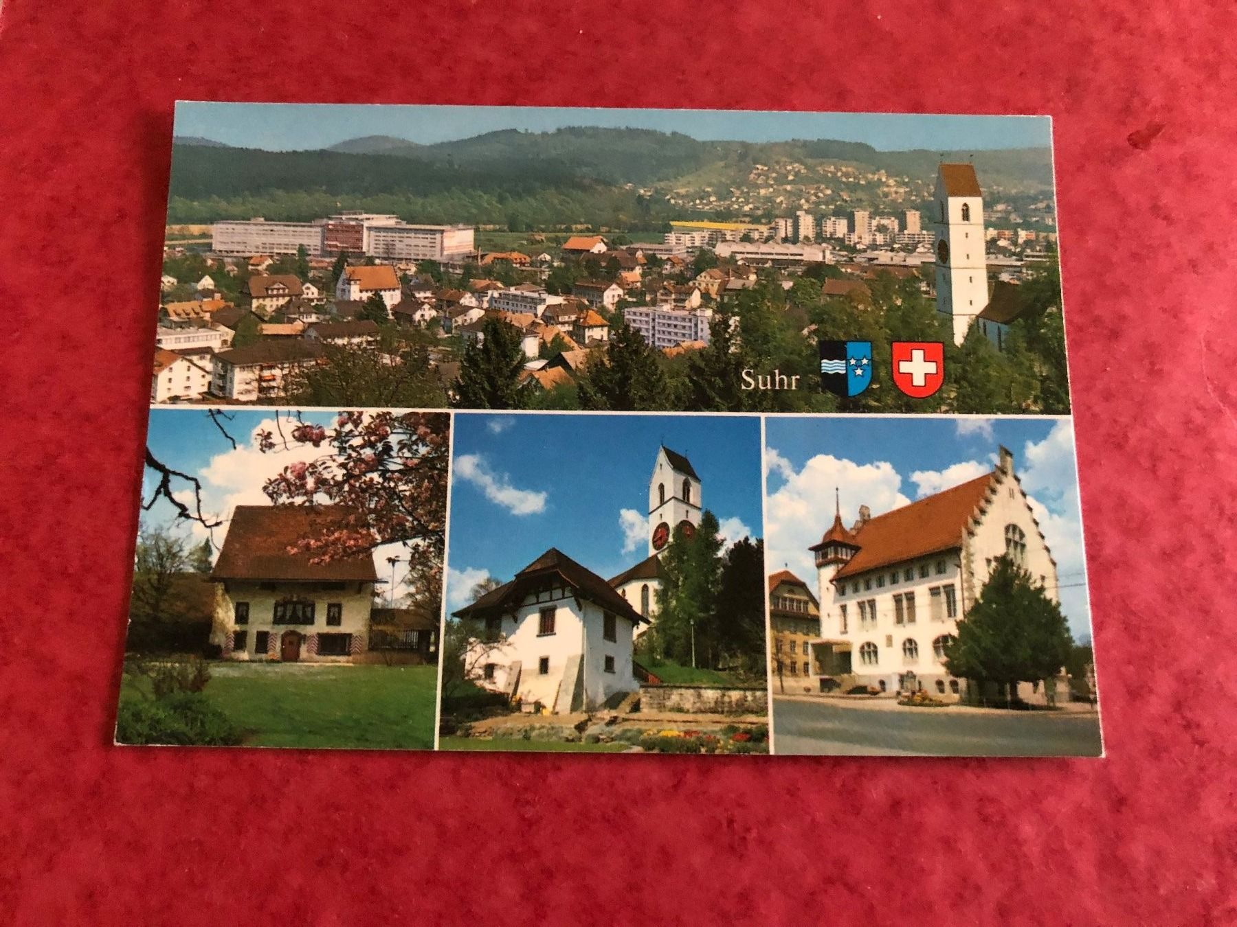 Cartoline postali: Suhr Aargau mehrbildrig – Usato da Küttigen venduto da Melisch1000