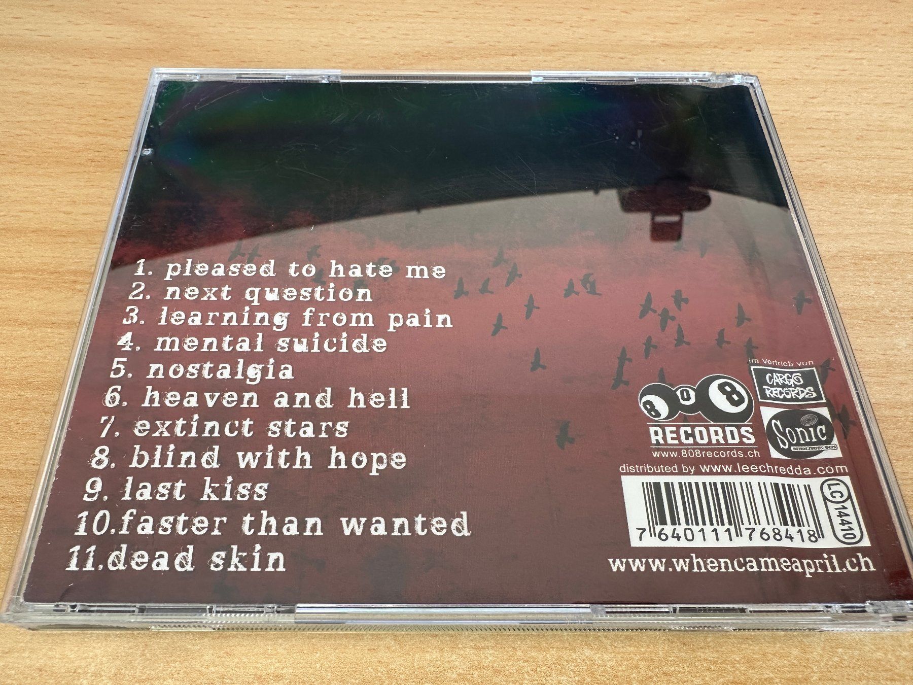 CDs: M1 When Came April – Comparing Scars – D'occasion à Rikon im Tösstal par Alpenmutz 1