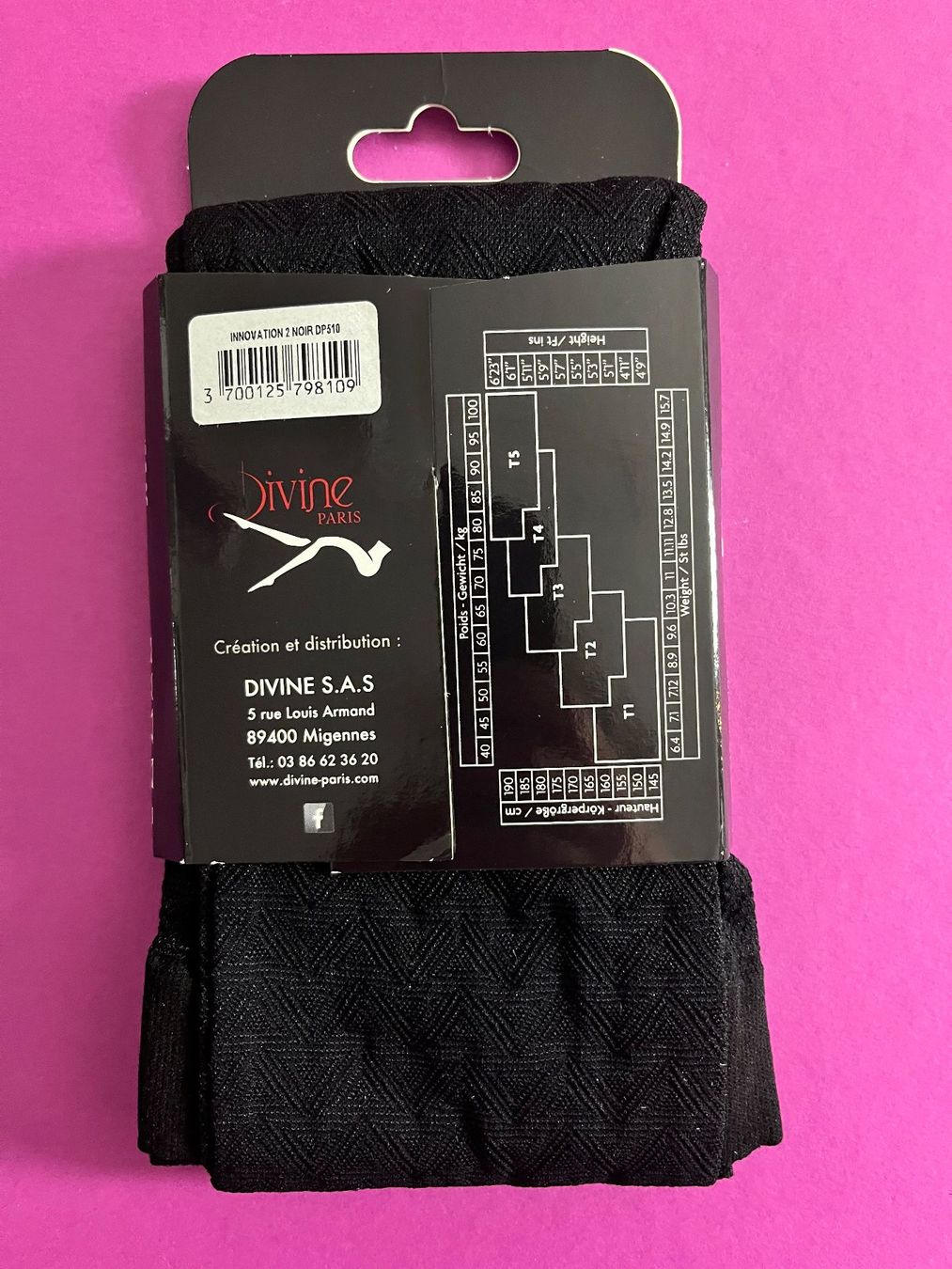 Calze & Collant: Strumpfhose Innovation, Divine Paris, Grösse S,  Musterung – Nuovo e nell'imballaggio originale da Rudolfstetten venduto da gst_g7xl 1