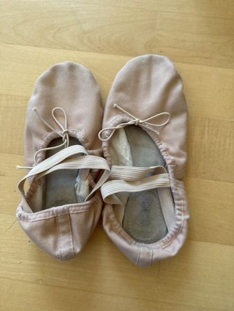 Ballettschläppchen Bloch S0213L rosa Grösse 4.5B gebraucht