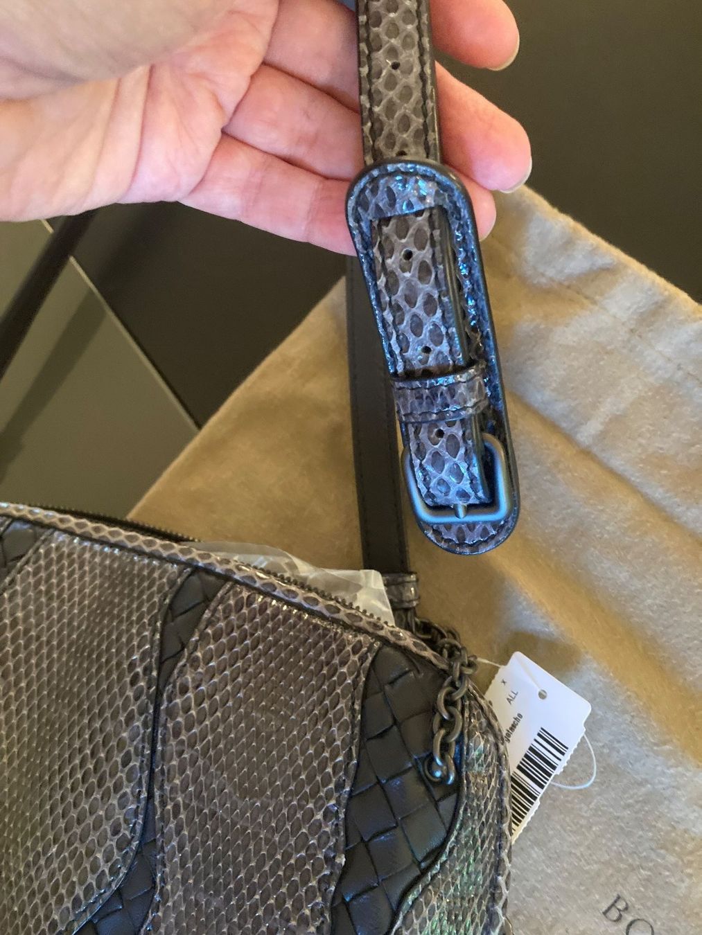 Bottega Veneta Borse da donna: WUNDERBARE BOTTEGA VENETA PYTHON BAG, PURER LUXUS! – Nuovo (secondo la descrizione) da Zürich venduto da elegantissima 1