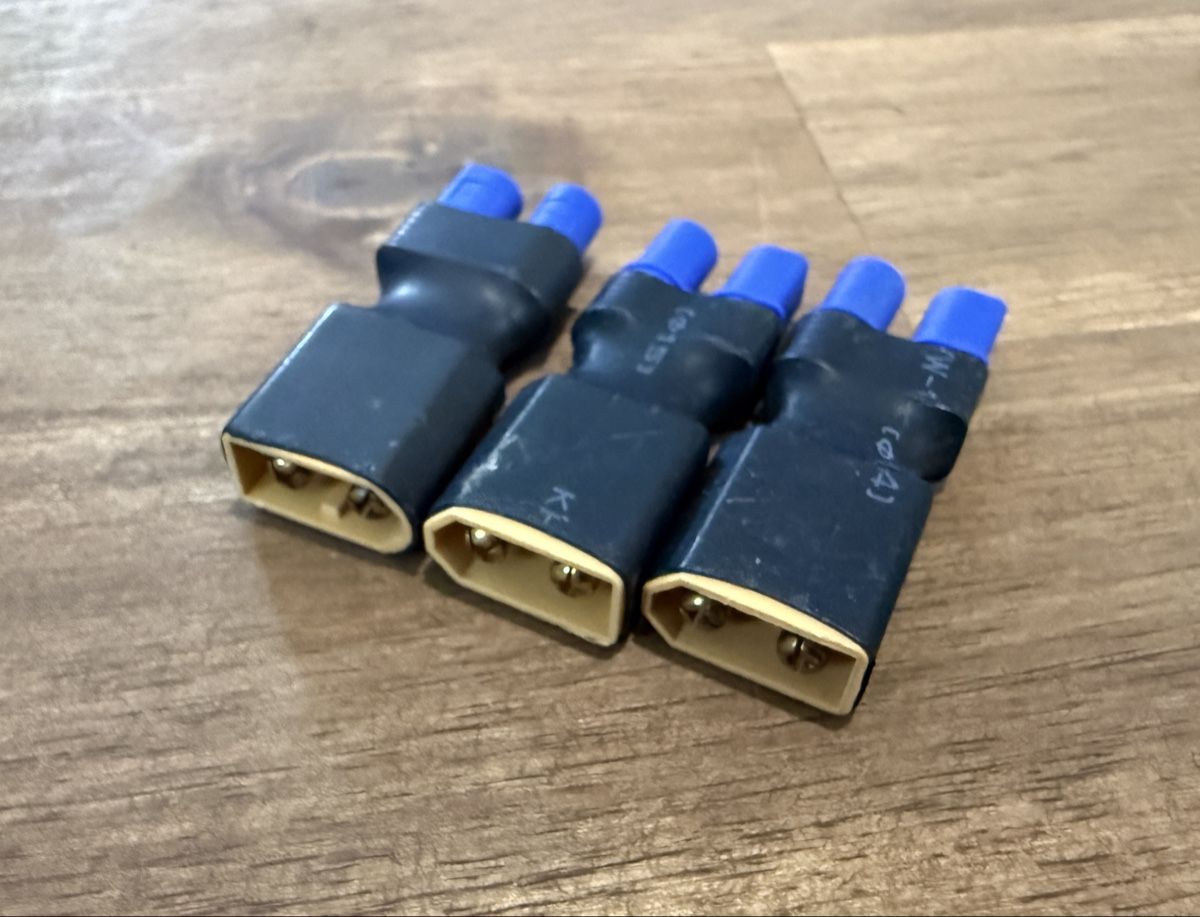 Modellismo RC: 3x Xt60, ec3 adapter – Usato da Effretikon venduto da master1873