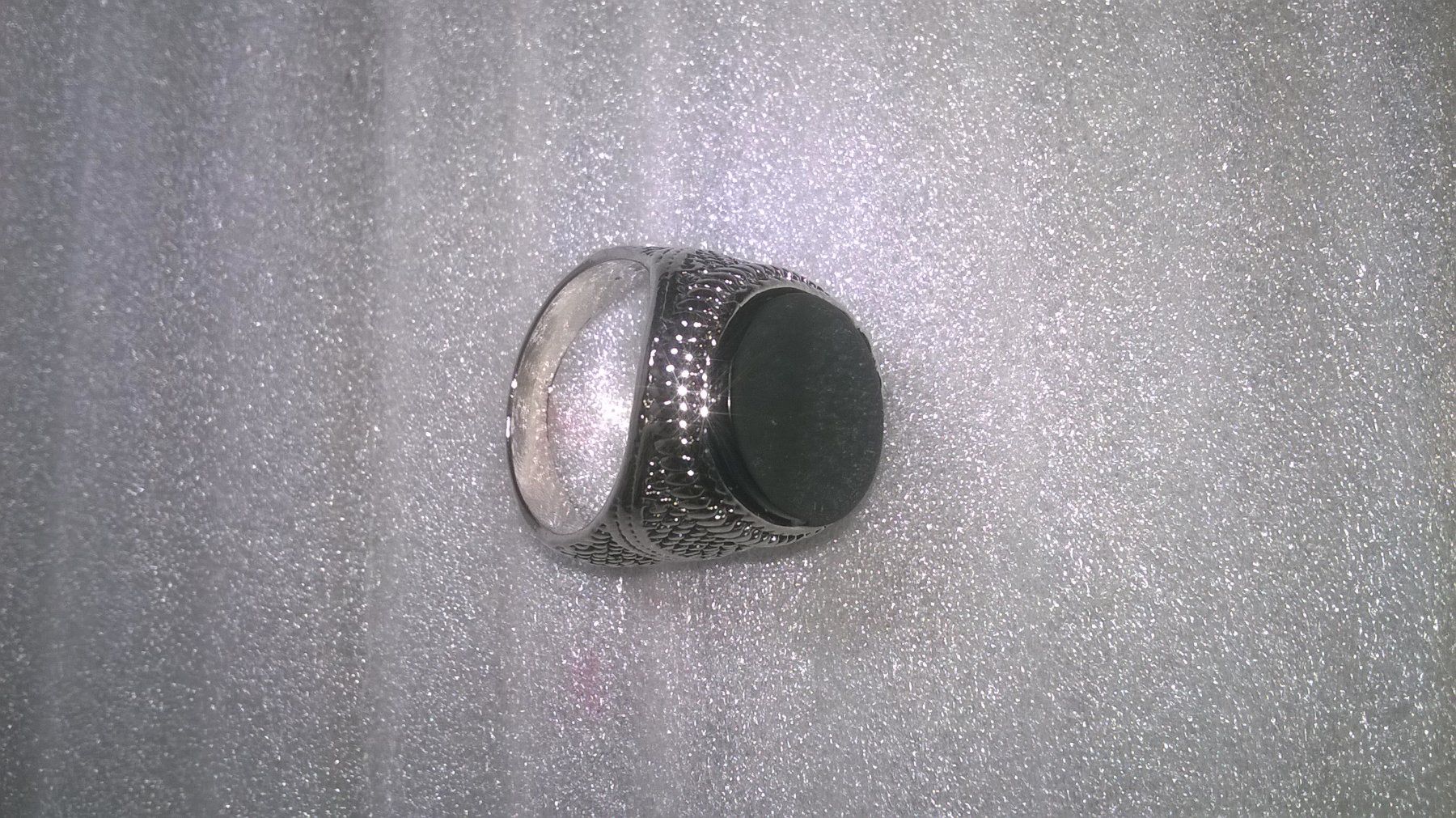 Bagues: RING MODESCHMUCK,,MIT ECHT ONYX,,,,,GLANZIG – Neuf (Voir description) à Basel par bijoutrie_4 3
