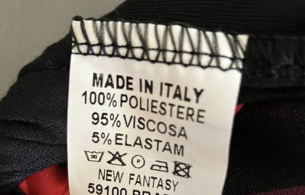 Camicette: Chemise cœurs noire et rouge M – Usato da Lausanne venduto da Cognitia 3