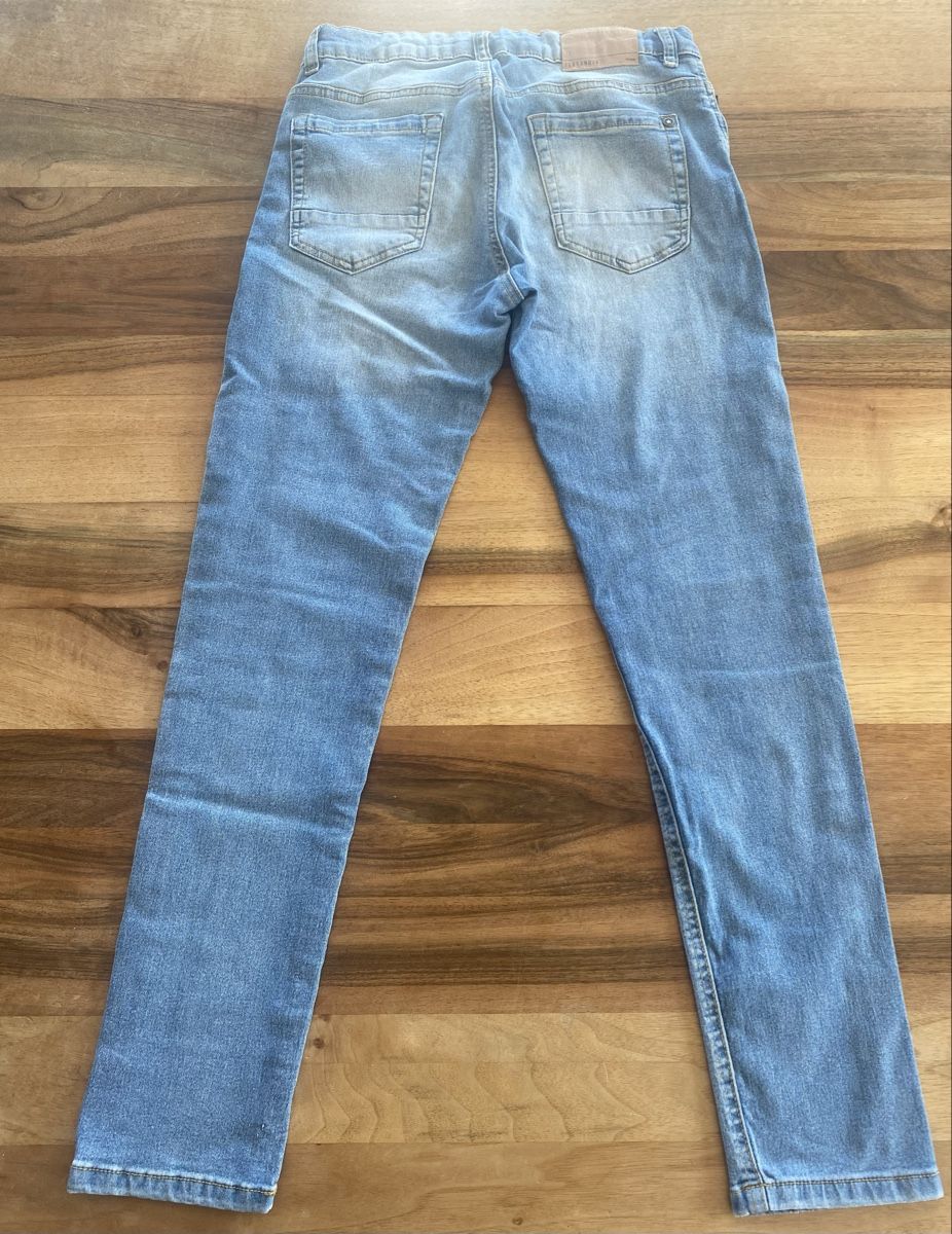 Pantaloni: Terranova Jeans, Grösse 164 Mädchen Hellblau Hose Denim – Usato da Horw venduto da dreamsofacid 3