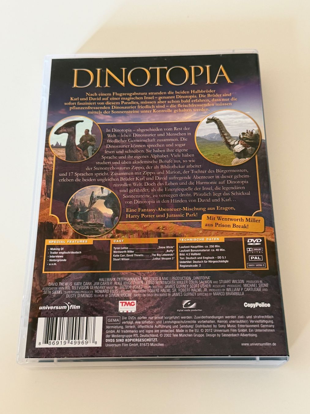 Tous les DVDs: Dinotopia Komplett Edition DVD 2 Discs – D'occasion à Altstätten SG par sheamus 1