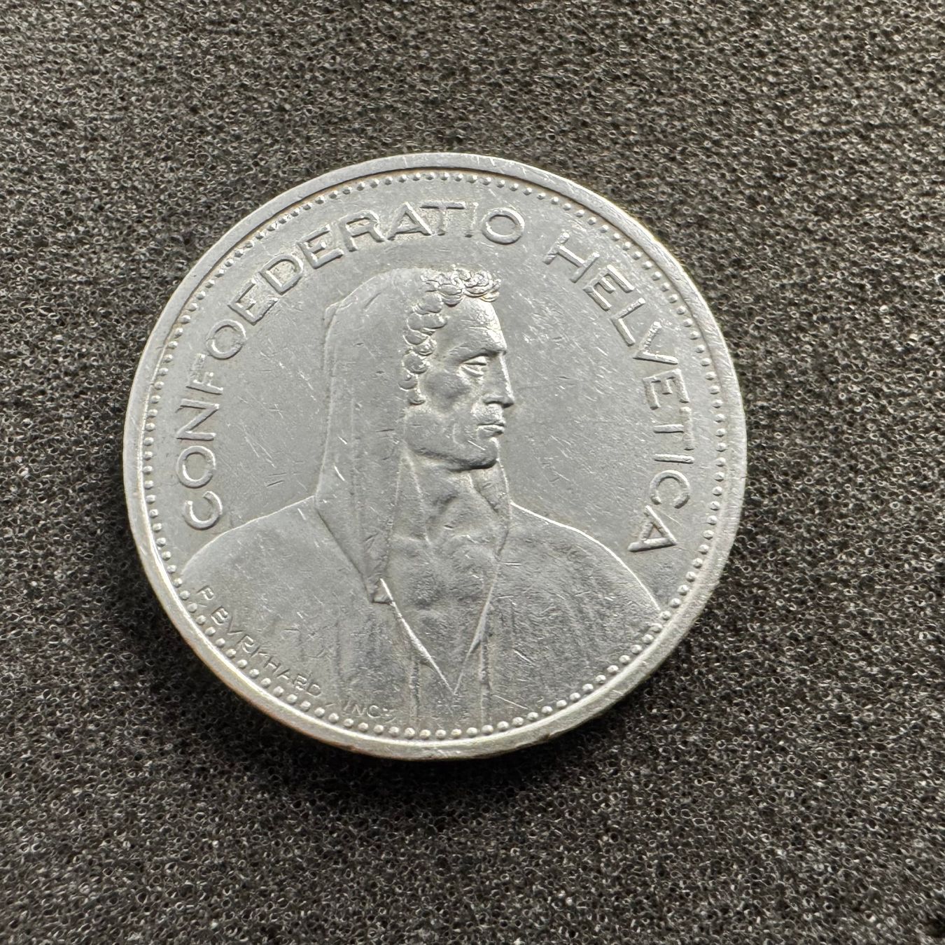 Tutti le monete: 5 Franken Silber 1952 - selten - 2 – Usato da Reitnau venduto da tb-muenzen 1
