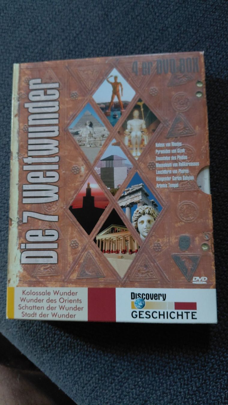 Alle DVDs: 4 DVD 7 Weltwunder – Gebraucht aus Gelterkinden von martinom