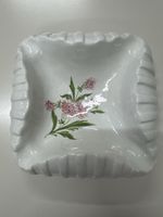 Ascher Jupiter Bassano Keramik  weiss mit Blumenmuster