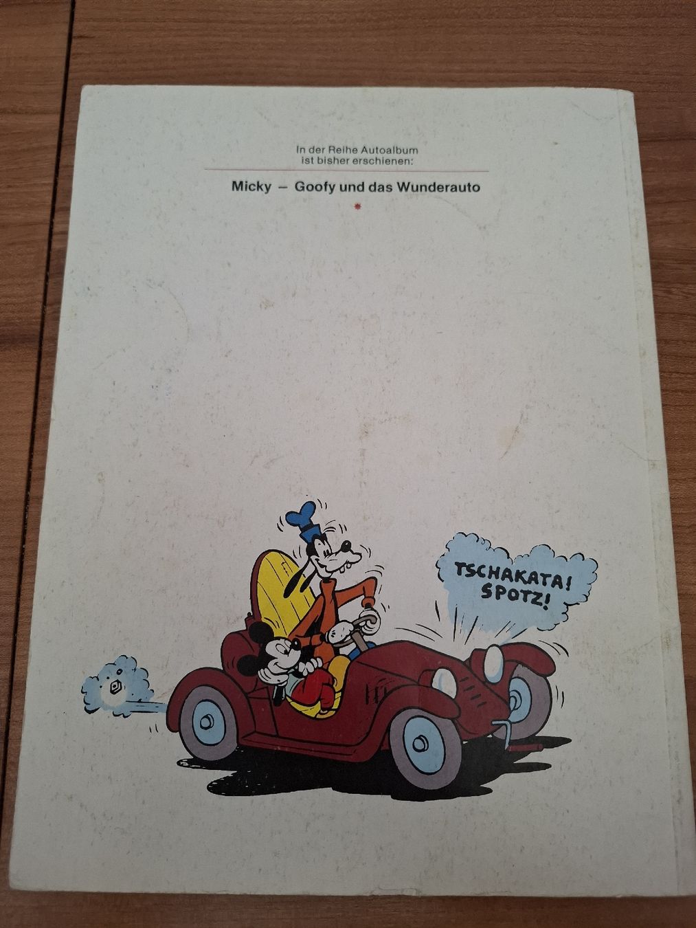 Fumetti: Comic Disney Micky Goofy und das Wunderauto Nr 1  – Usato da Aarberg venduto da Happy058 1