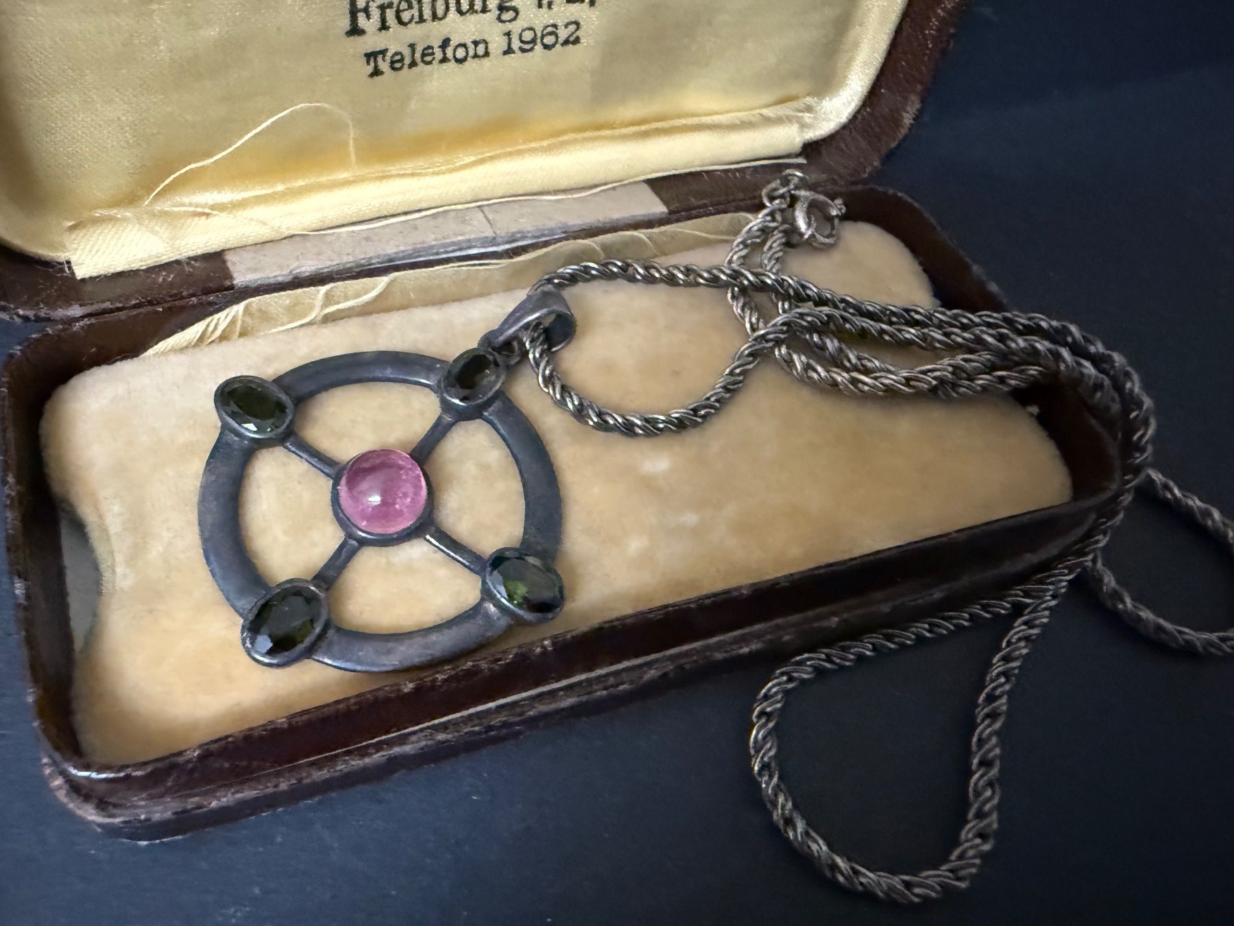 Catenine: Silber Kette mit Anhänger 800 – Usato da Spiegel b. Bern venduto da Rogger72 4