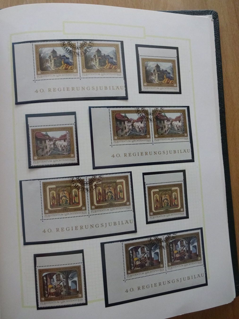 Tutti i francobolli: 60 Blatt. Liechtenstein FDCs und Briefmarken – Usato da Goldach venduto da armando_r 5