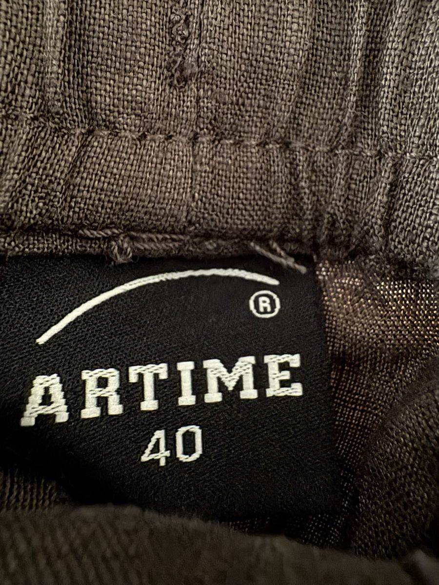 Guinzagli & Collari: Artime Leinenhose, dunkelbraun, Grösse 40 – Usato da Worb venduto da glu_m75x 1