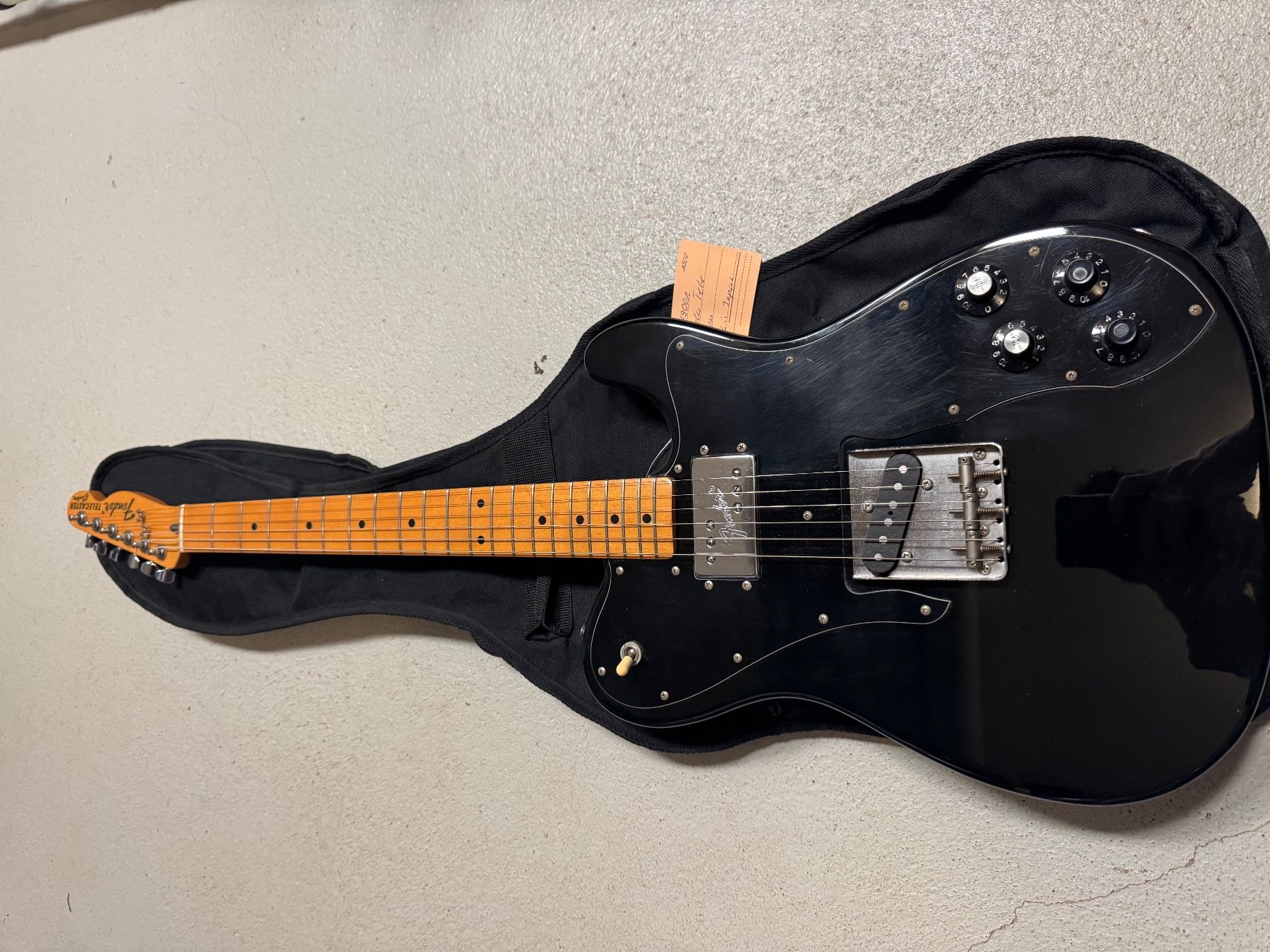 Strumenti musicali: Fender Telecaster Custom Black – Usato da Pfäffikon ZH venduto da MM8619 2