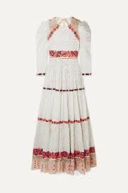 Ulla Johnson Vestiti: Ulla Johnson Open back Embroidered Gown – Usato da Dallenwil venduto da ZD2019 3