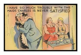 USA - 1940 "Humour" Charles & The Maids - N°43