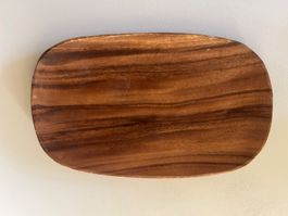 Holzteller aus Akazienholz