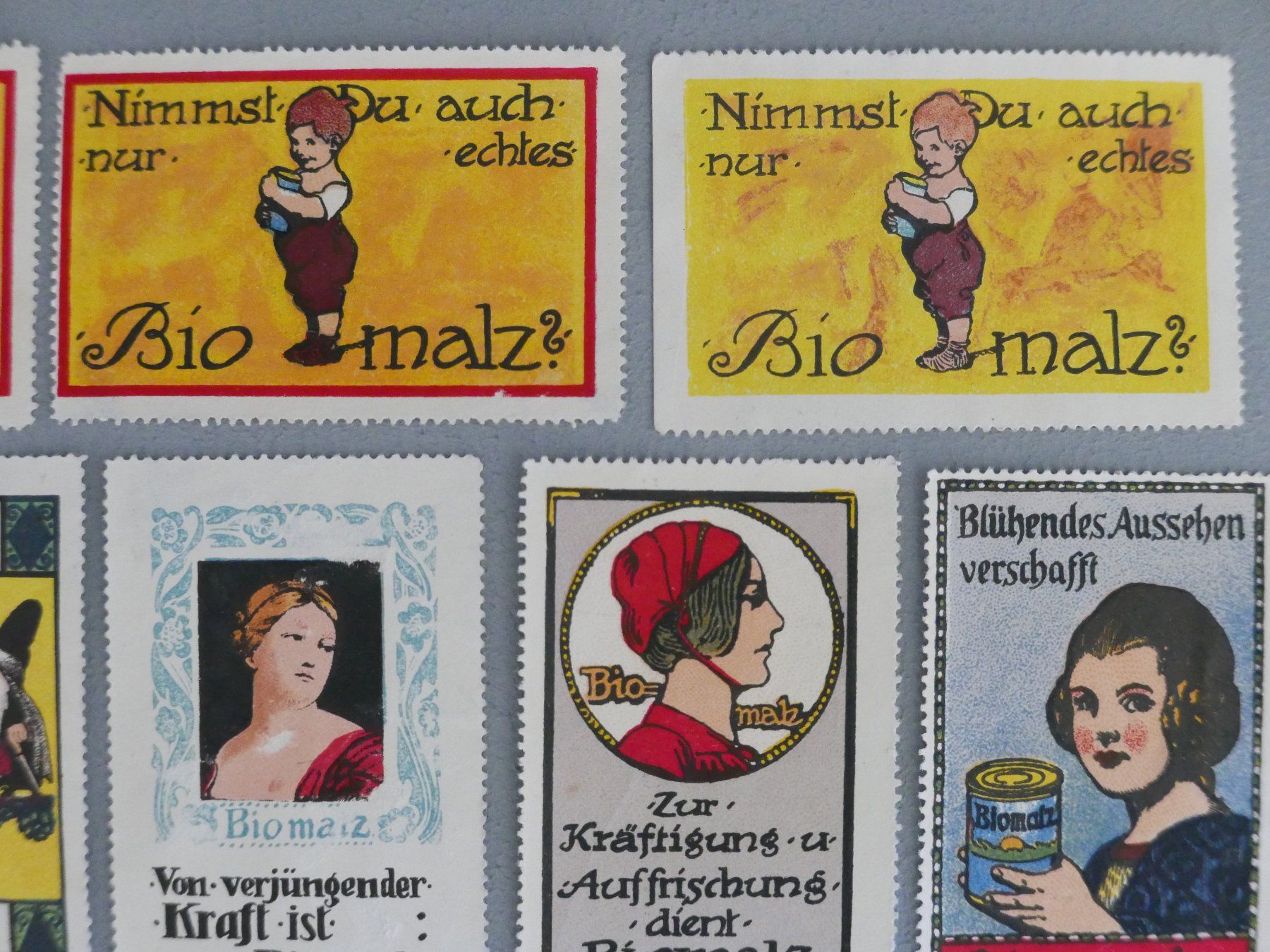 Tous les timbres: ALTE REKLAMEMARKEN BIOMALZ – D'occasion à Balgach par Zwischenraum 2